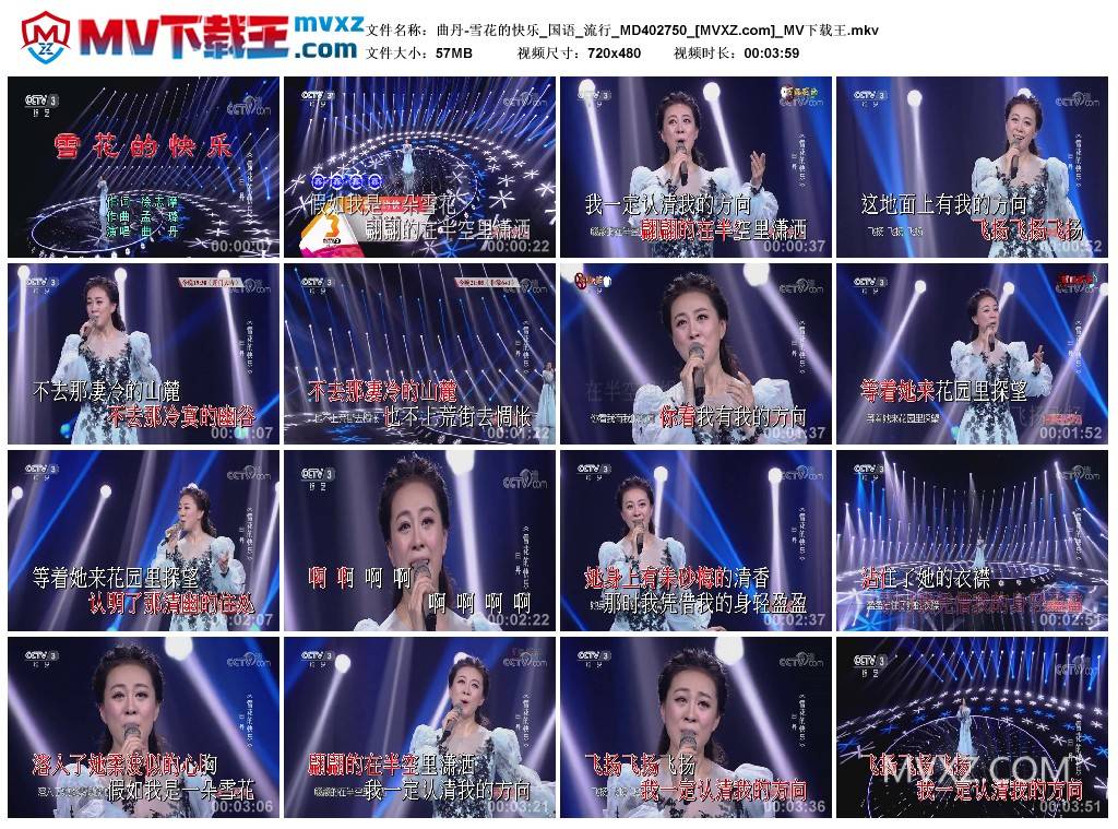 曲丹-雪花的快乐_国语_流行_MD402750